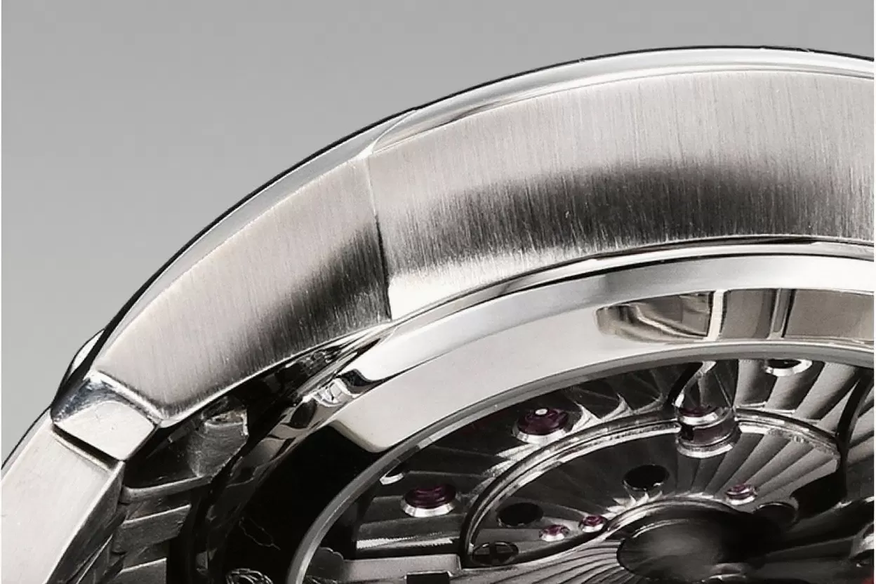 Omega ?C De Ville Mens Co ?C Axial 41mm SS / SS Black / Roman VSF A8500 - Image 3