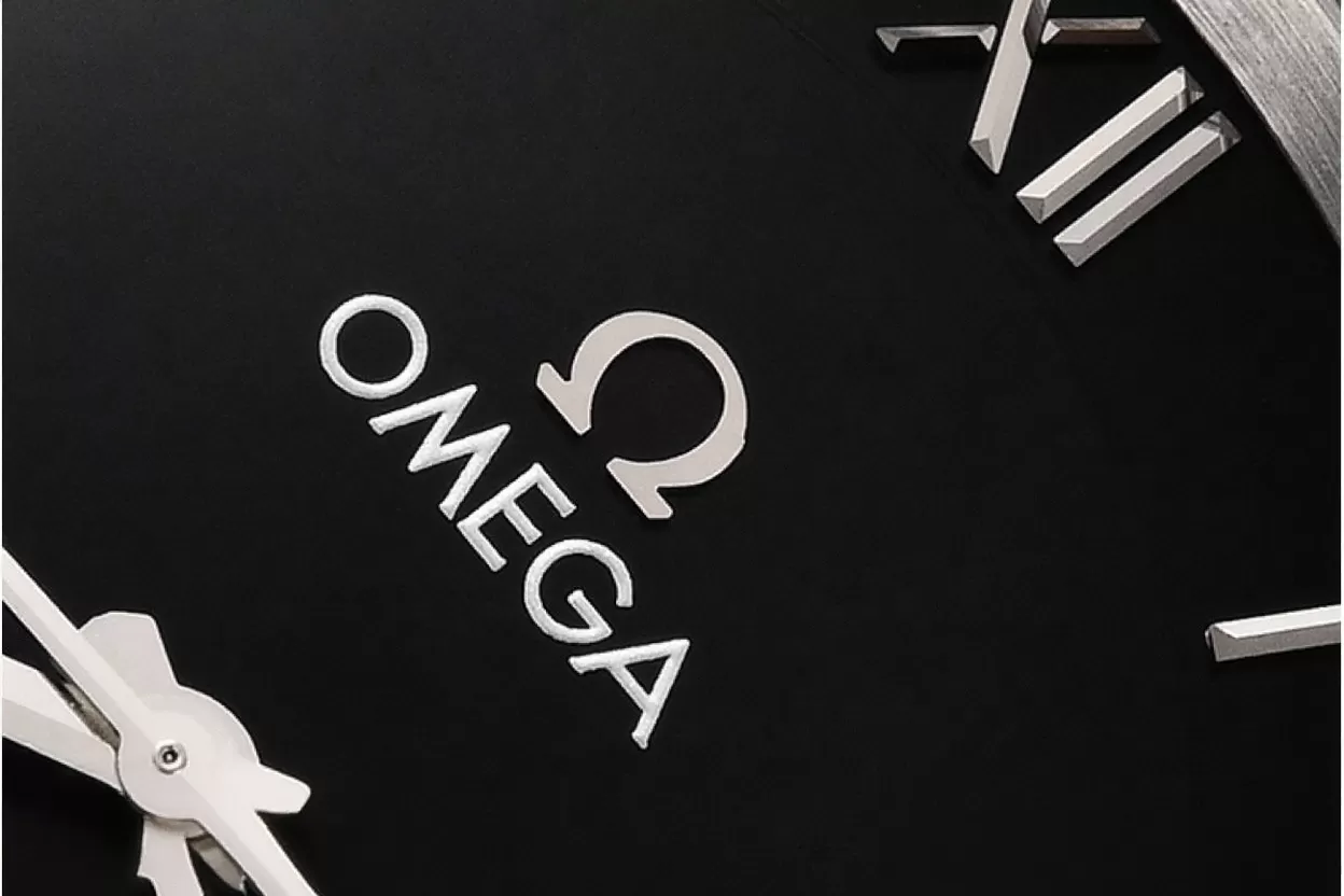 Omega ?C De Ville Mens Co ?C Axial 41mm SS / SS Black / Roman VSF A8500 - Image 14