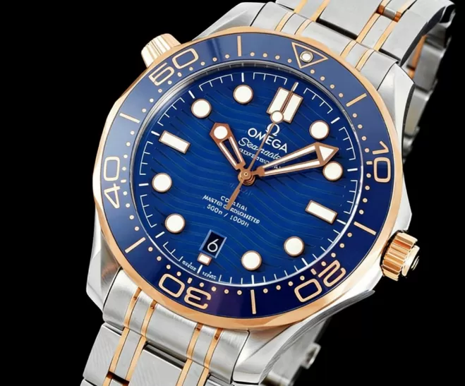 Seamaster 300m 42mm RG / SS Blue VSF A8800