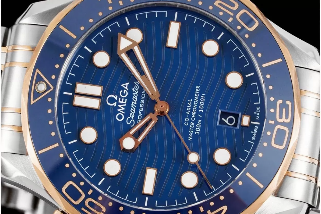 Seamaster 300m 42mm RG / SS Blue VSF A8800 - Image 4