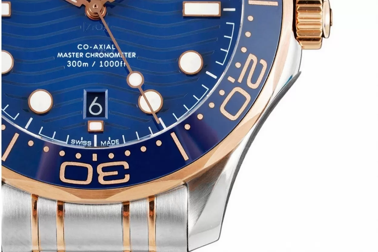 Seamaster 300m 42mm RG / SS Blue VSF A8800 - Image 7