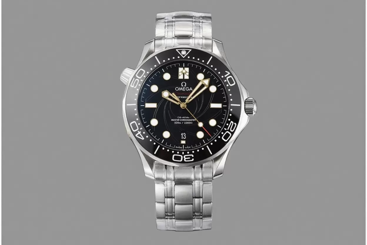 Seamaster 300m James Bond 007 SS / SS Black Dial VSF VS8800 - Image 2