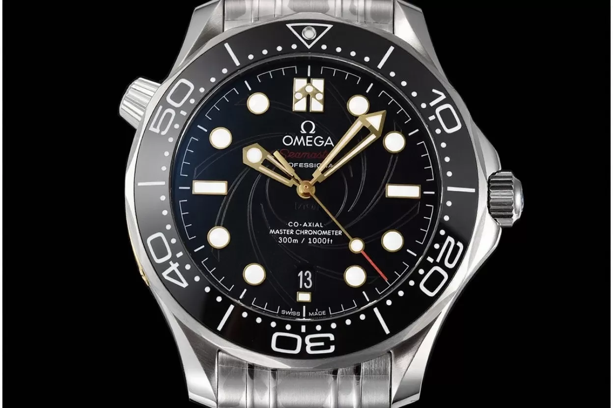 Seamaster 300m James Bond 007 SS / SS Black Dial VSF VS8800 - Image 3