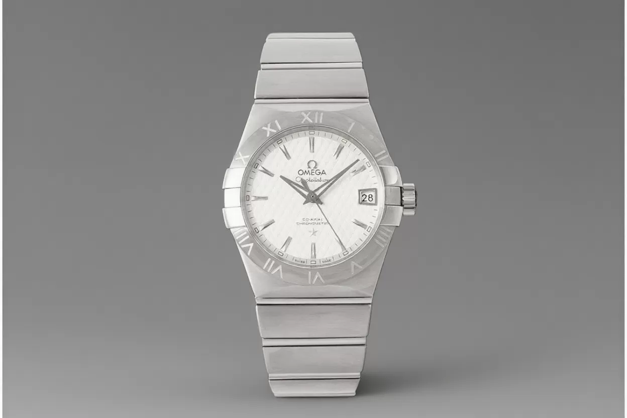 Constellation Co ?C Axial 38mm SS / SS White VSF Asia 8500 - Image 2