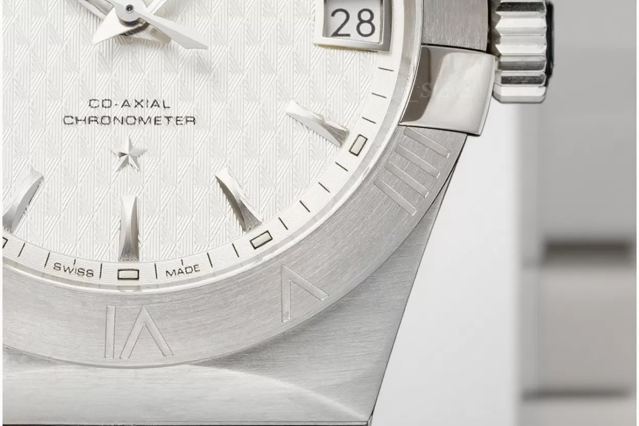 Constellation Co ?C Axial 38mm SS / SS White VSF Asia 8500 - Image 6