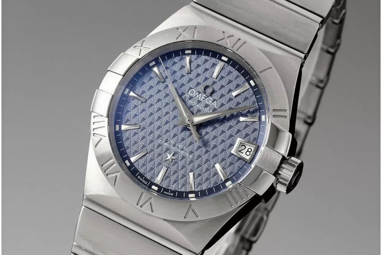 Constellation Co ?C Axial 38mm SS / SS Blue VSF Asia 8500