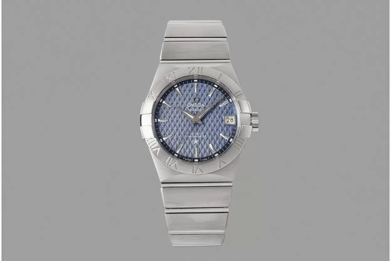 Constellation Co ?C Axial 38mm SS / SS Blue VSF Asia 8500 - Image 2