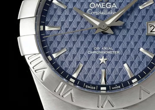 Constellation Co ?C Axial 38mm SS / SS Blue VSF Asia 8500 - Image 6