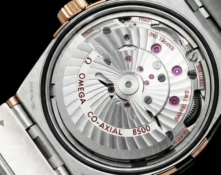Constellation Co ?C Axial 38mm RG / SS White VSF Asia 8500 - Image 7