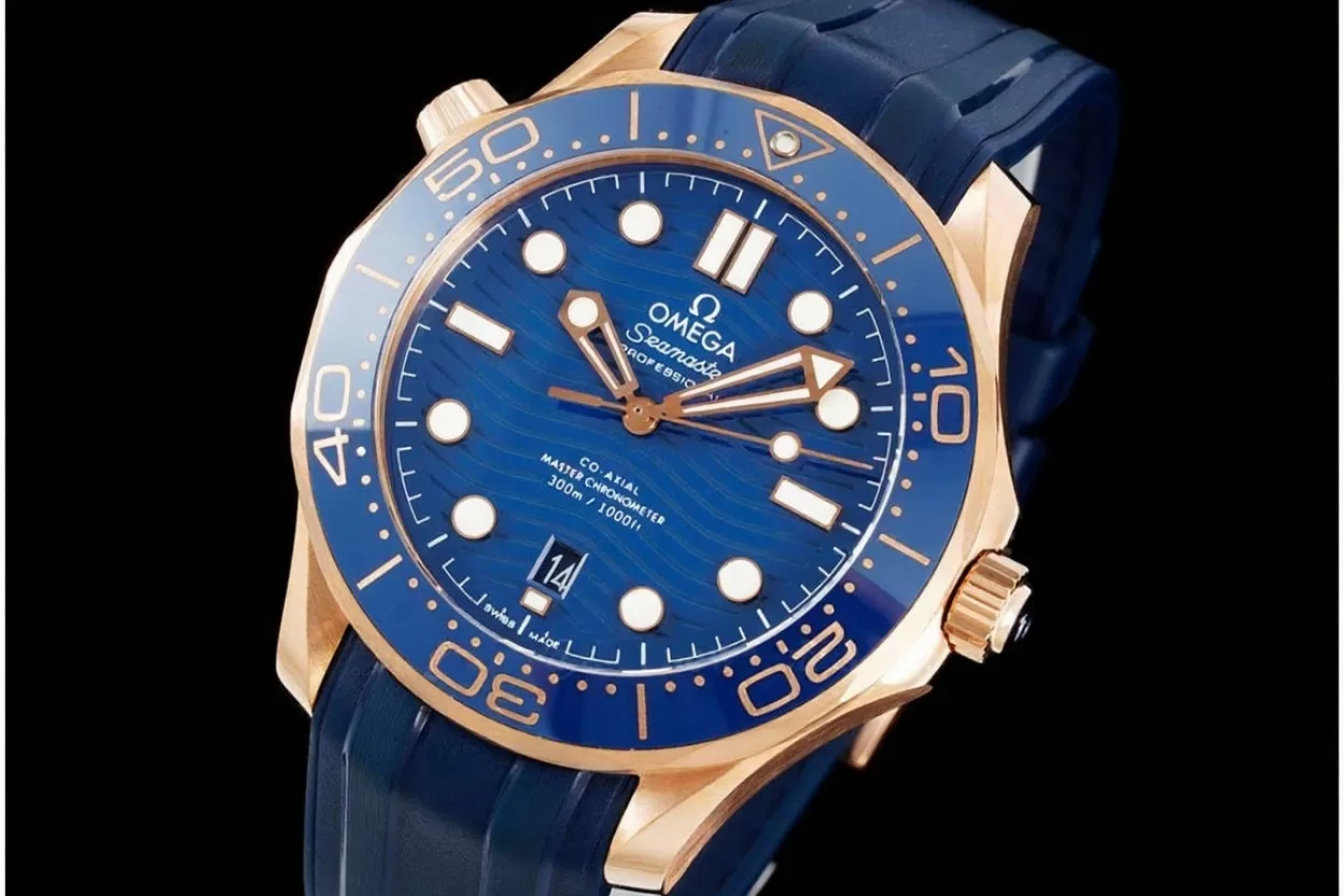 Seamaster 300m 42mm RG / RU Blue Dial VSF A8801