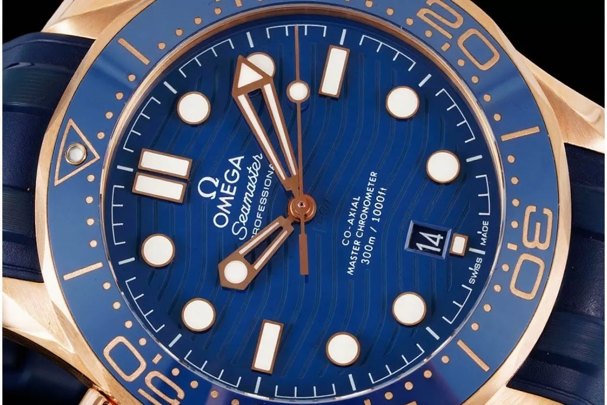Seamaster 300m 42mm RG / RU Blue Dial VSF A8801 - Image 3