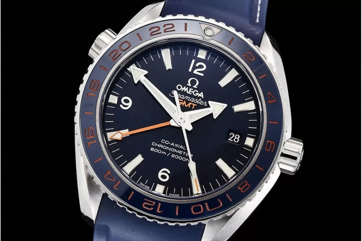 Omega ?C Planet Ocean 600M 43.5mm GMT SS / RU Blue VSF A8605