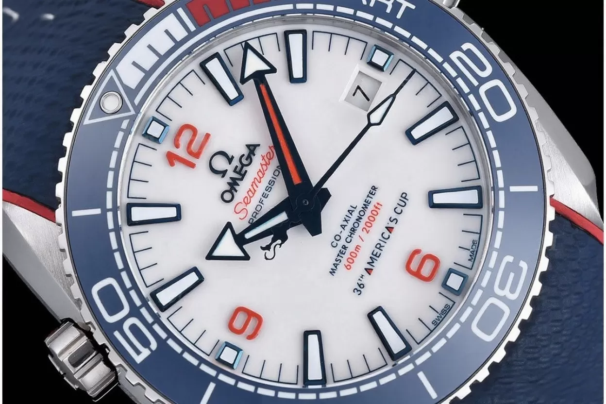 Planet Ocean 43.5mm America's Cup SS / RU White VSF A8900 - Image 5
