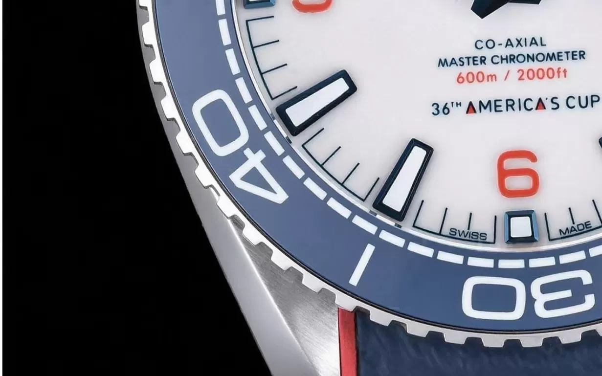 Planet Ocean 43.5mm America's Cup SS / RU White VSF A8900 - Image 8