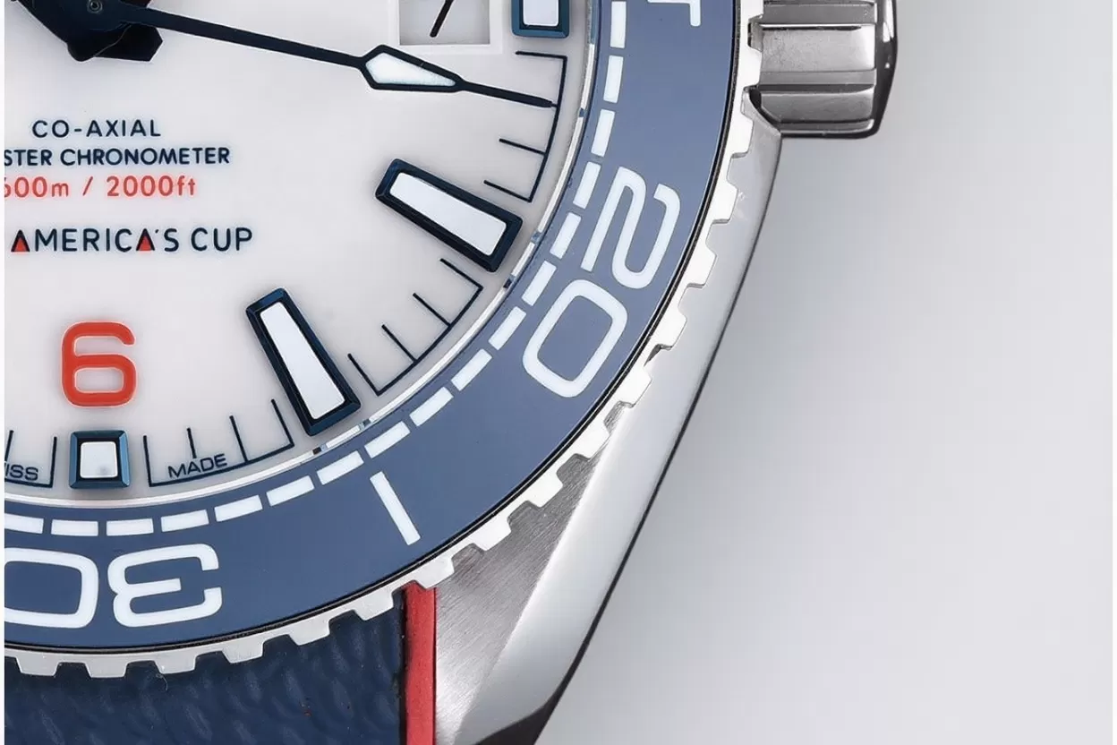 Planet Ocean 43.5mm America's Cup SS / RU White VSF A8900 - Image 9