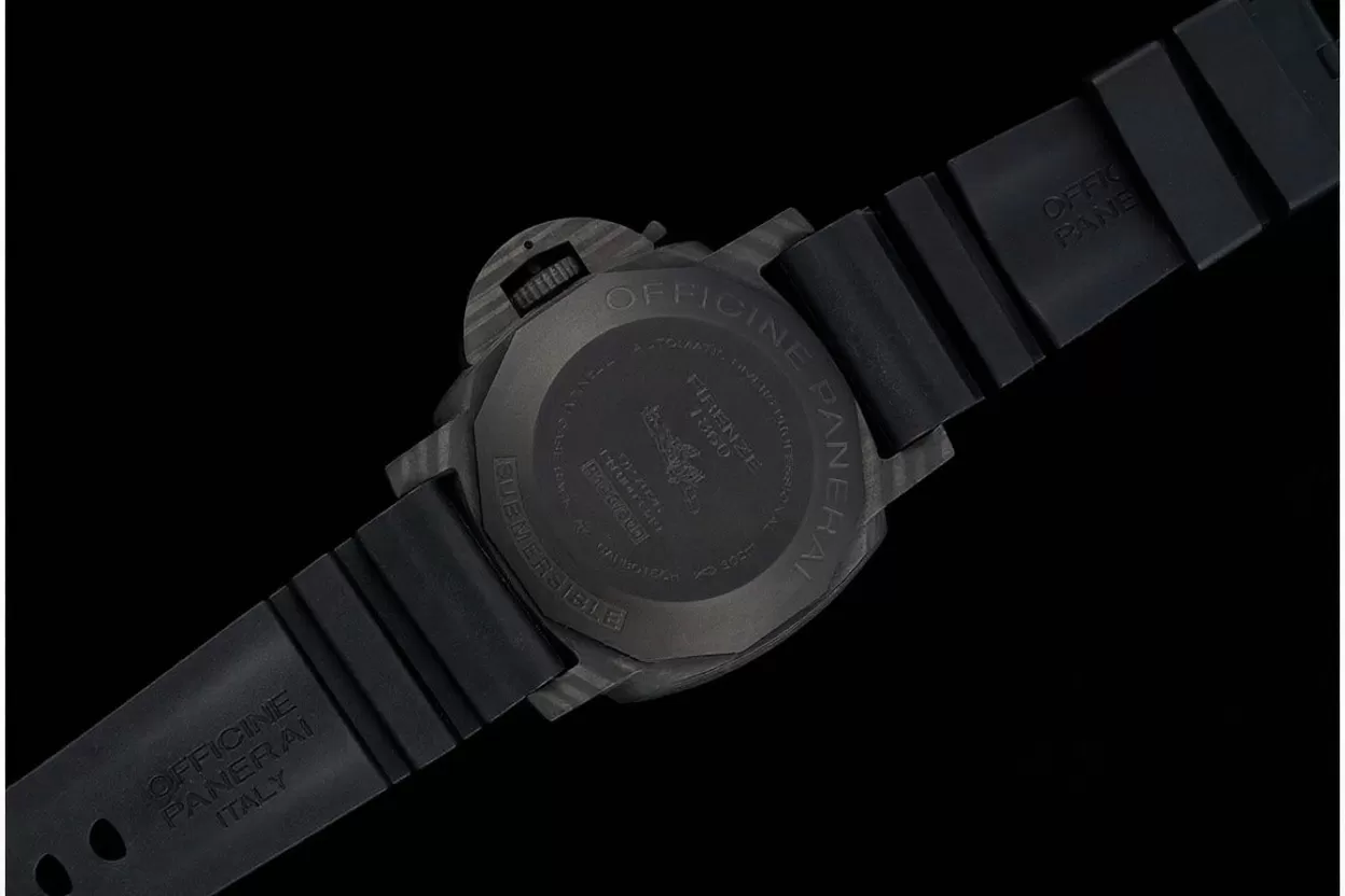 Submersible PAM616 47mm Carbon / RU Black Dial VSF V3 P9000 Super Clone - Image 11