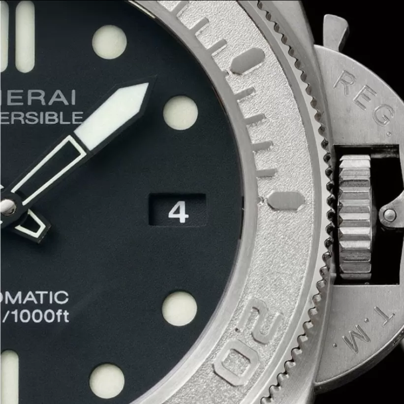 Submersible PAM984 Mike Horn 47mm TI / NY Black Dial VSF P9010 - Image 6