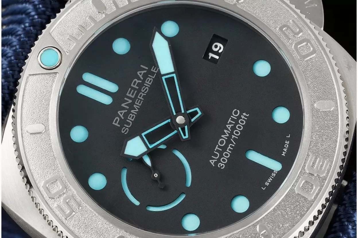 Submersible PAM985 Mike Horn 47mm TI / NY Black Dial VSF P9010 - Image 3