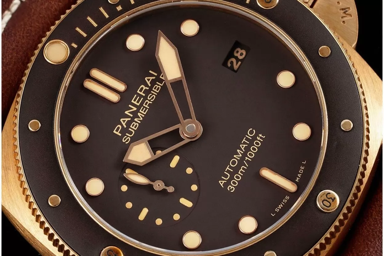 Submersible PAM968 47mm Bronzo / LE Brown Dial VSF P9010 Super Clone - Image 3