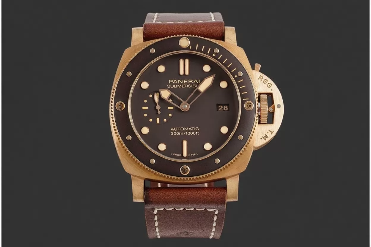Submersible PAM968 47mm Bronzo / LE Brown Dial VSF P9010 Super Clone - Image 4