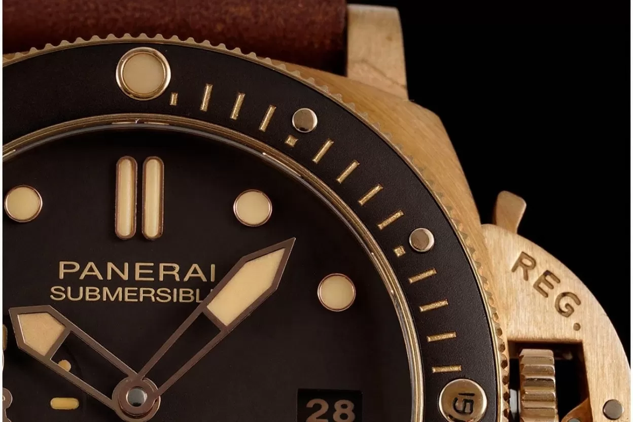 Submersible PAM968 47mm Bronzo / LE Brown Dial VSF P9010 Super Clone - Image 6