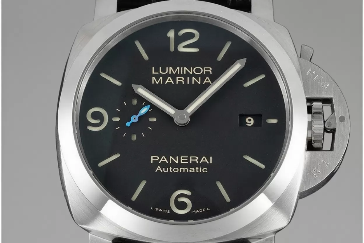 PAM1312 Lum. Marina Auto 44mm Black SS / LE VSF P9010 - Image 2