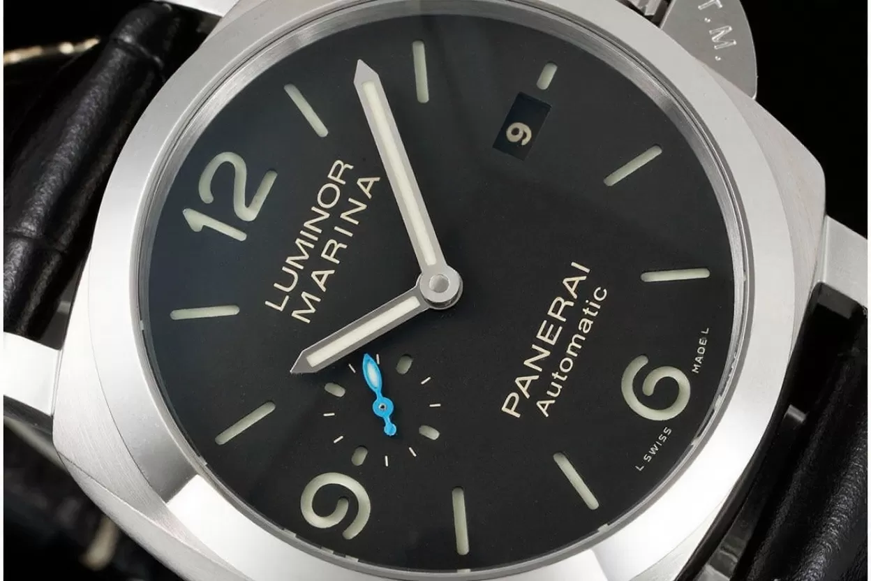 PAM1312 Lum. Marina Auto 44mm Black SS / LE VSF P9010 - Image 3