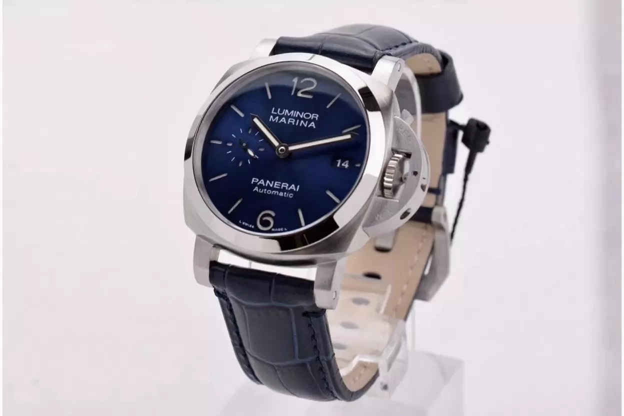 Panerai ?C PAM1393 Lum. Marina Auto 42mm SS / LE Blue VSF P9010 - Image 4
