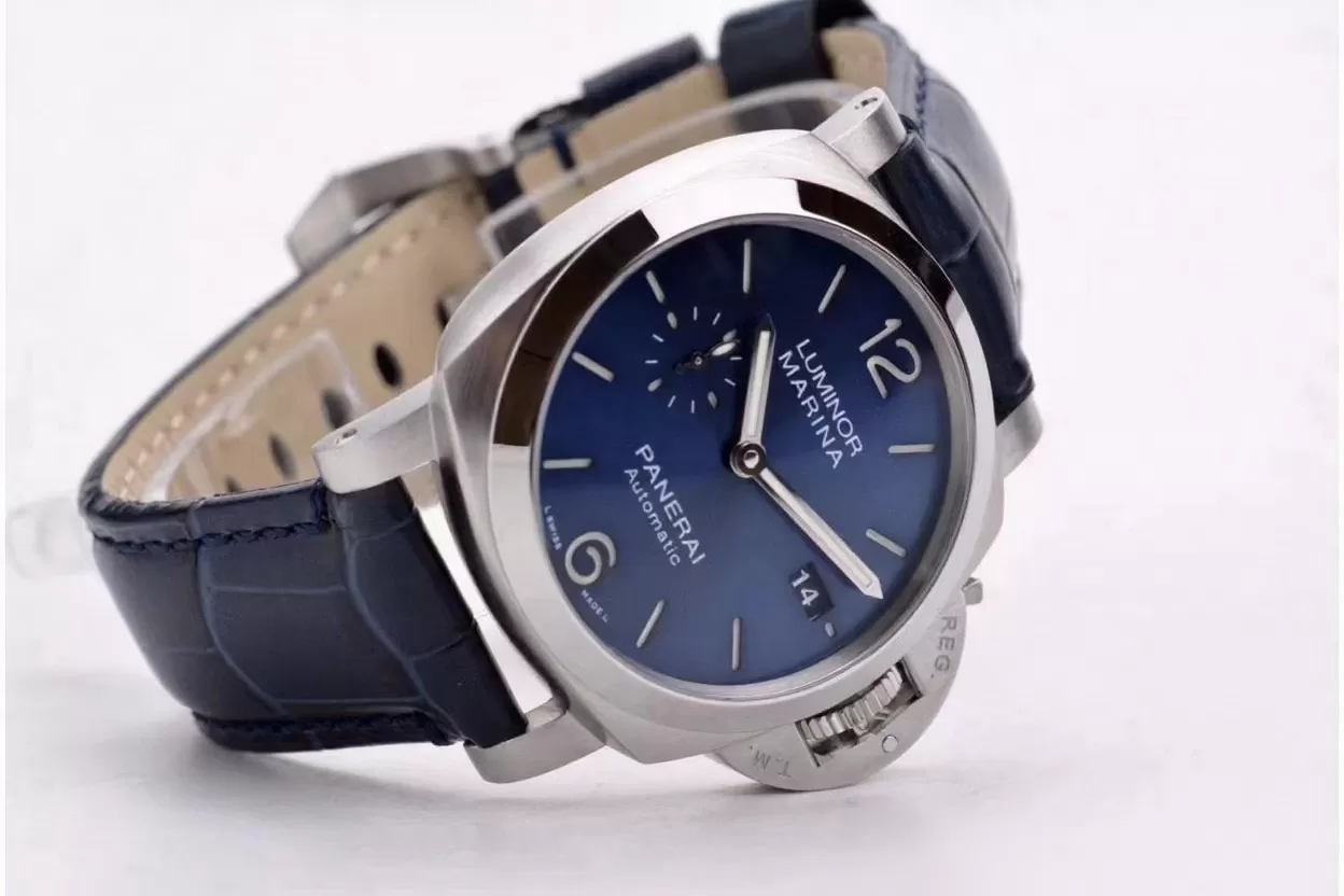 Panerai ?C PAM1393 Lum. Marina Auto 42mm SS / LE Blue VSF P9010 - Image 6