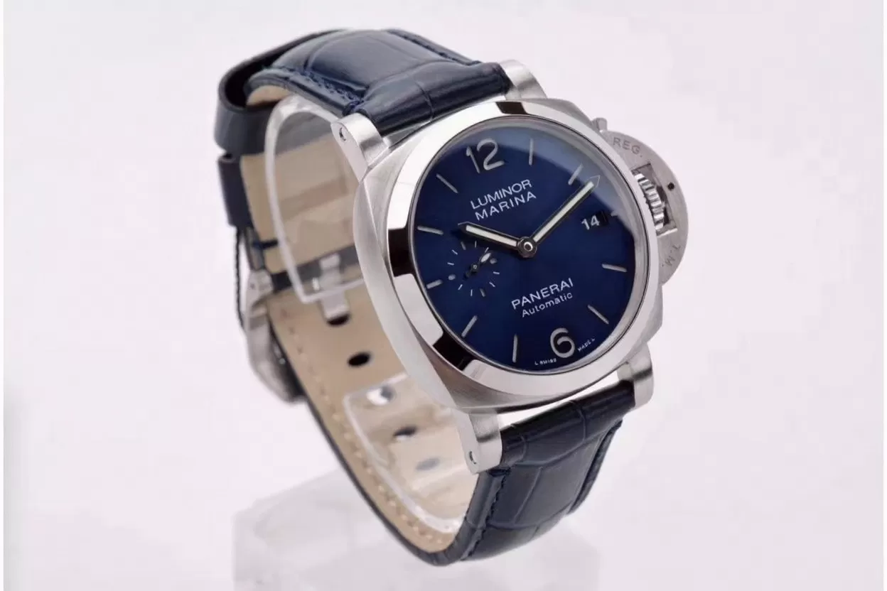 Panerai ?C PAM1393 Lum. Marina Auto 42mm SS / LE Blue VSF P9010 - Image 5