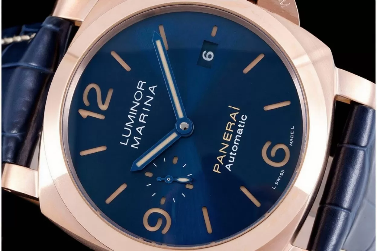 Luminor Marina PAM1114 44mm RG / LE Blue VSF P9010 - Image 3
