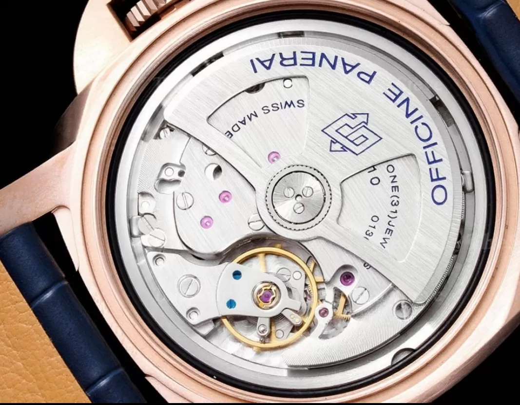 Luminor Marina PAM1114 44mm RG / LE Blue VSF P9010 - Image 9