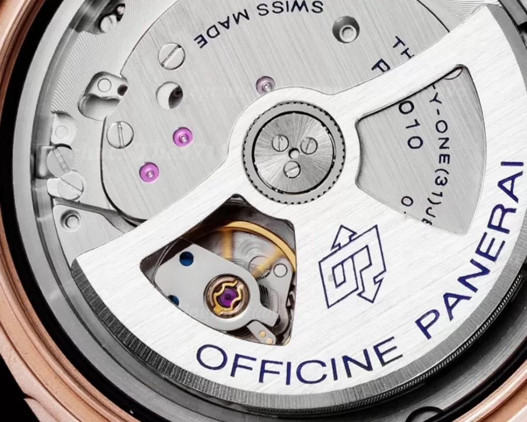 Luminor Marina PAM1114 44mm RG / LE Blue VSF P9010 - Image 8