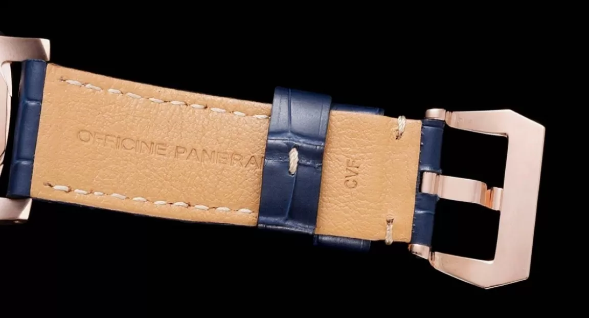Luminor Marina PAM1114 44mm RG / LE Blue VSF P9010 - Image 20