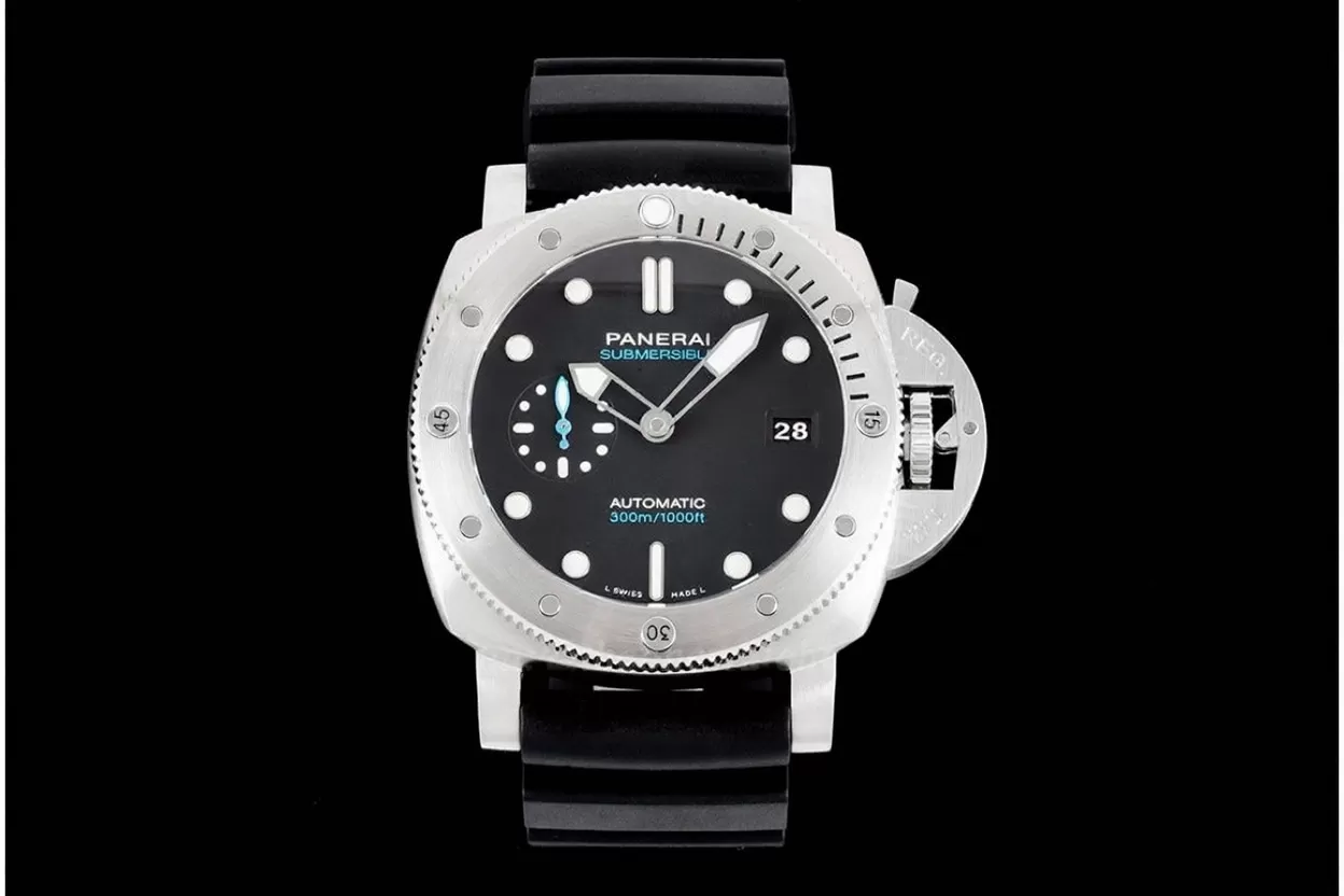 Submersible PAM1229 44mm SS / RU black Dial VSF P900 - Image 2