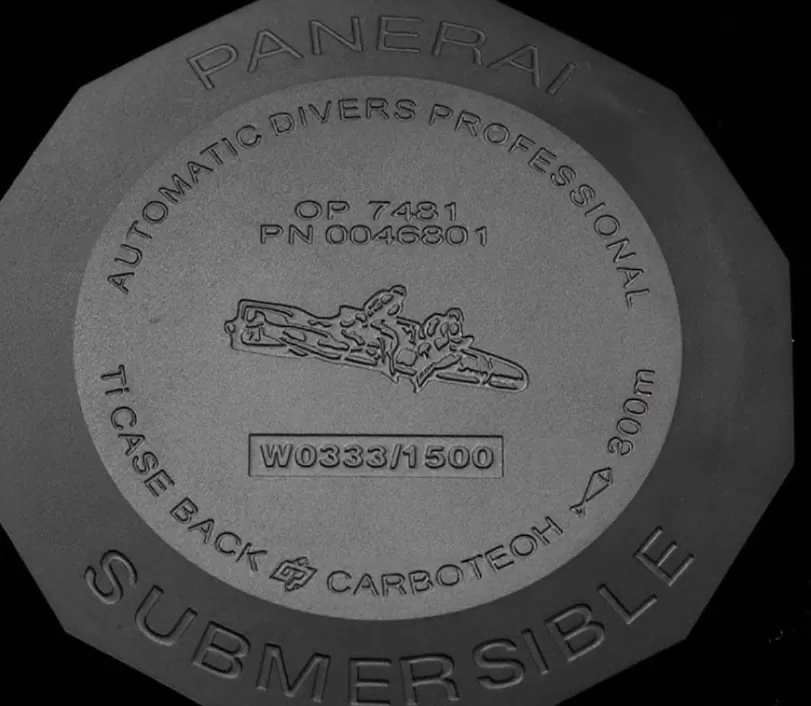 Submersible PAM1232 44mm Carbon / RU Blue Dial VSF P900 - Image 15