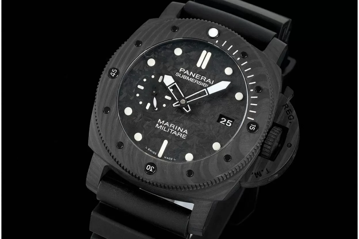 Submersible PAM979 47mm Carbon / RU Carbon Dial VSF P9010