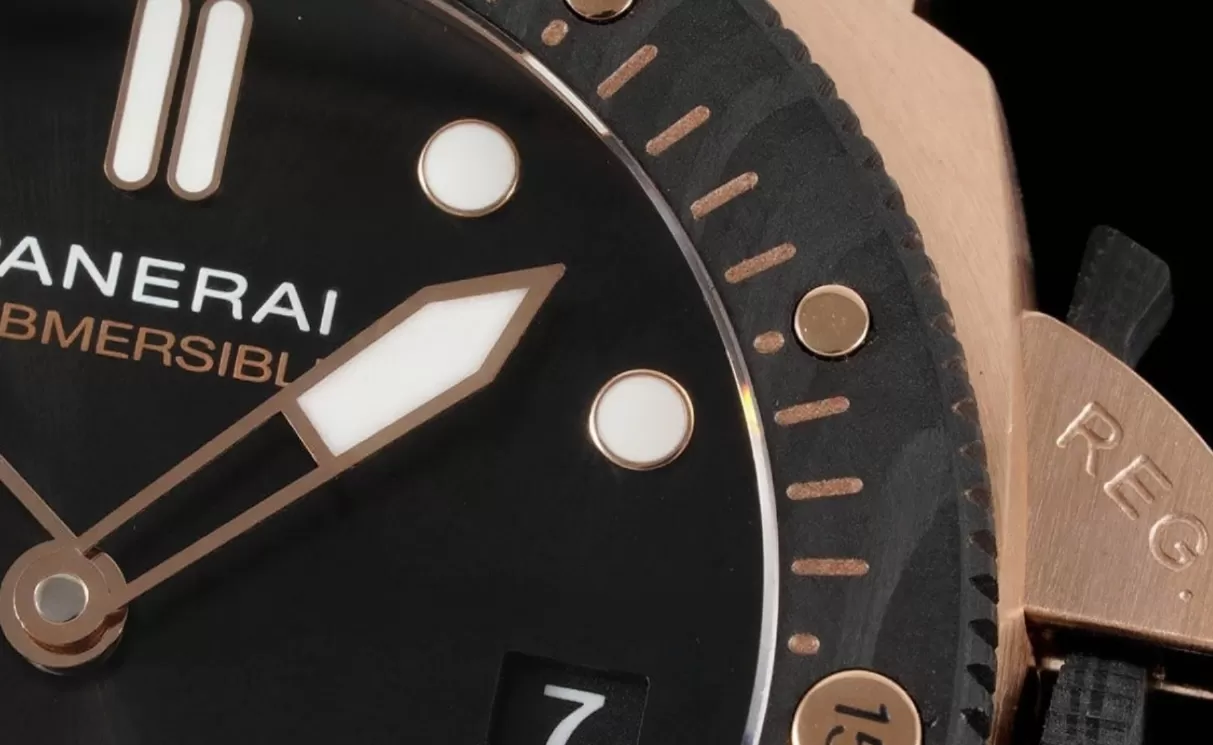 Submersible PAM1070 44mm RG / RU Black Dial VSF P900 - Image 5