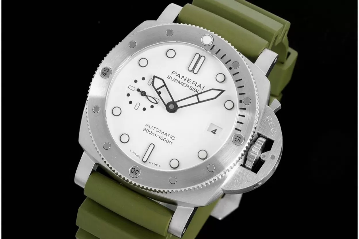 Submersible PAM1226 44mm SS / RU White Dial VSF P900