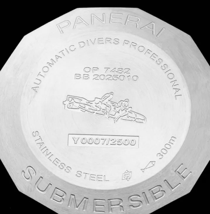 Submersible PAM1226 44mm SS / RU White Dial VSF P900 - Image 11