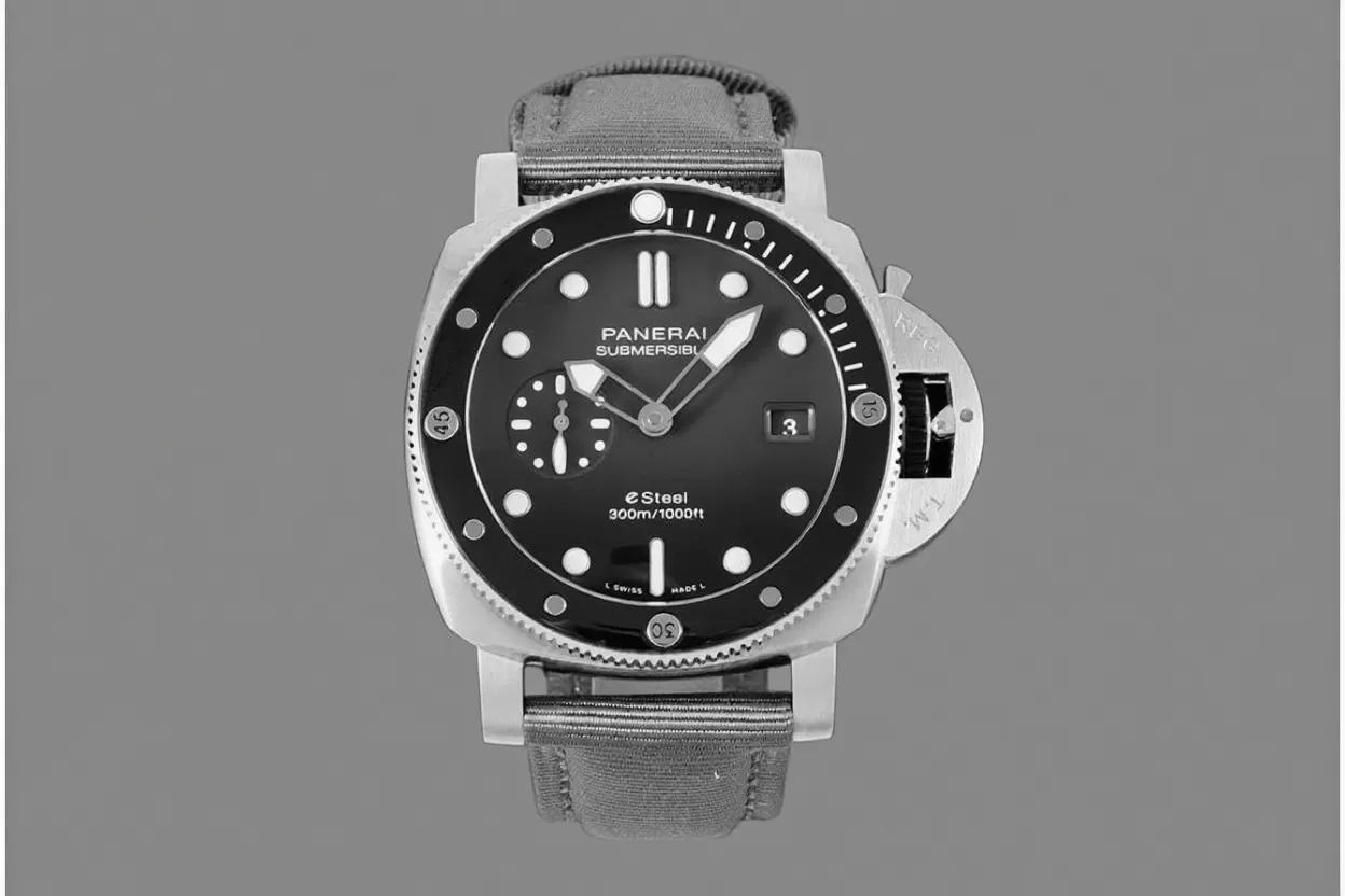 Submersible PAM1288 44mm SS / NY Grey Dial VSF P900 - Image 3