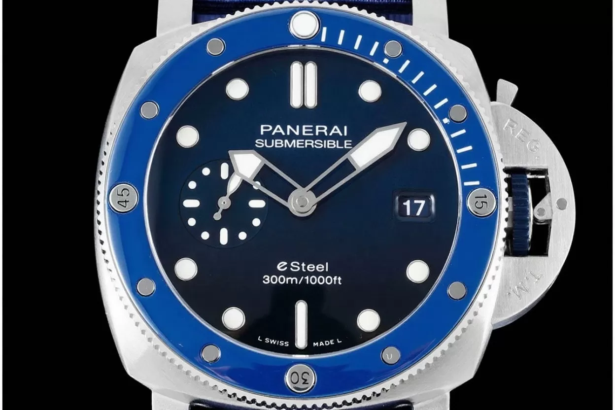 Submersible PAM1289 44mm SS / NY Blue Dial VSF P900 - Image 2