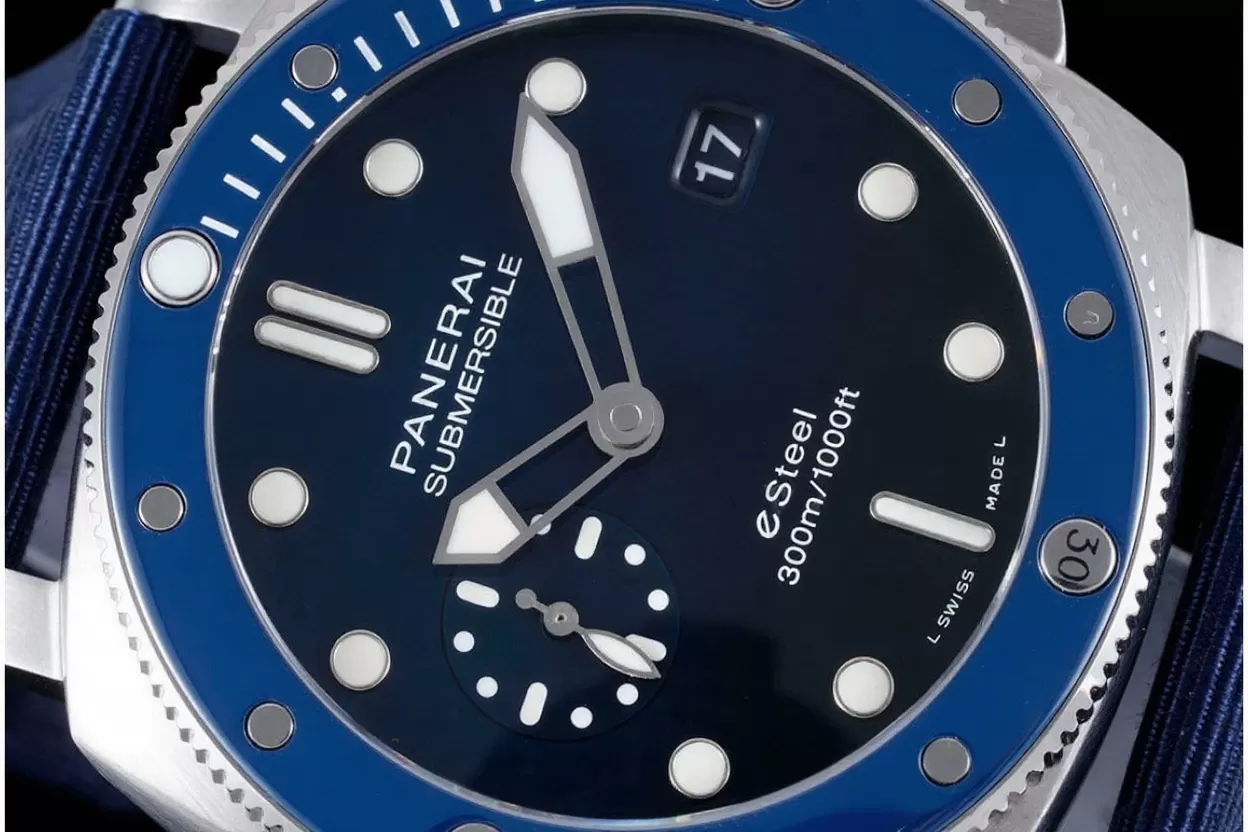Submersible PAM1289 44mm SS / NY Blue Dial VSF P900 - Image 4