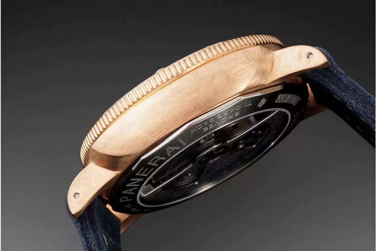 Submersible Pam1074 Bronzo 42mm BR / LE Blue Dial VSF P900 - Image 5
