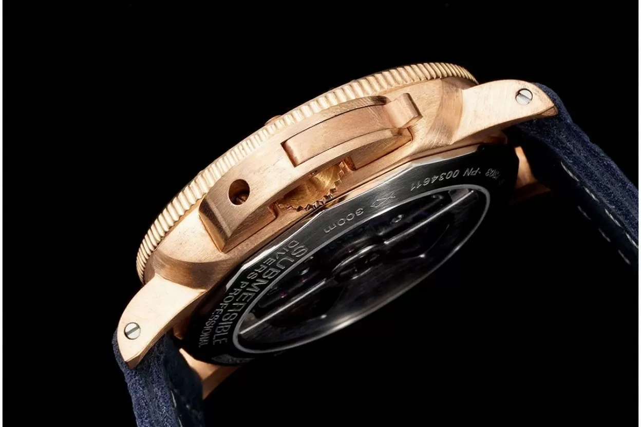 Submersible Pam1074 Bronzo 42mm BR / LE Blue Dial VSF P900 - Image 6