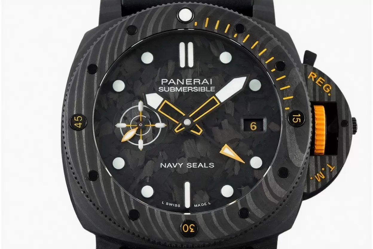 Submersible PAM1324 44mm Carbon / RU Black Dial VSF P9011 - Image 2