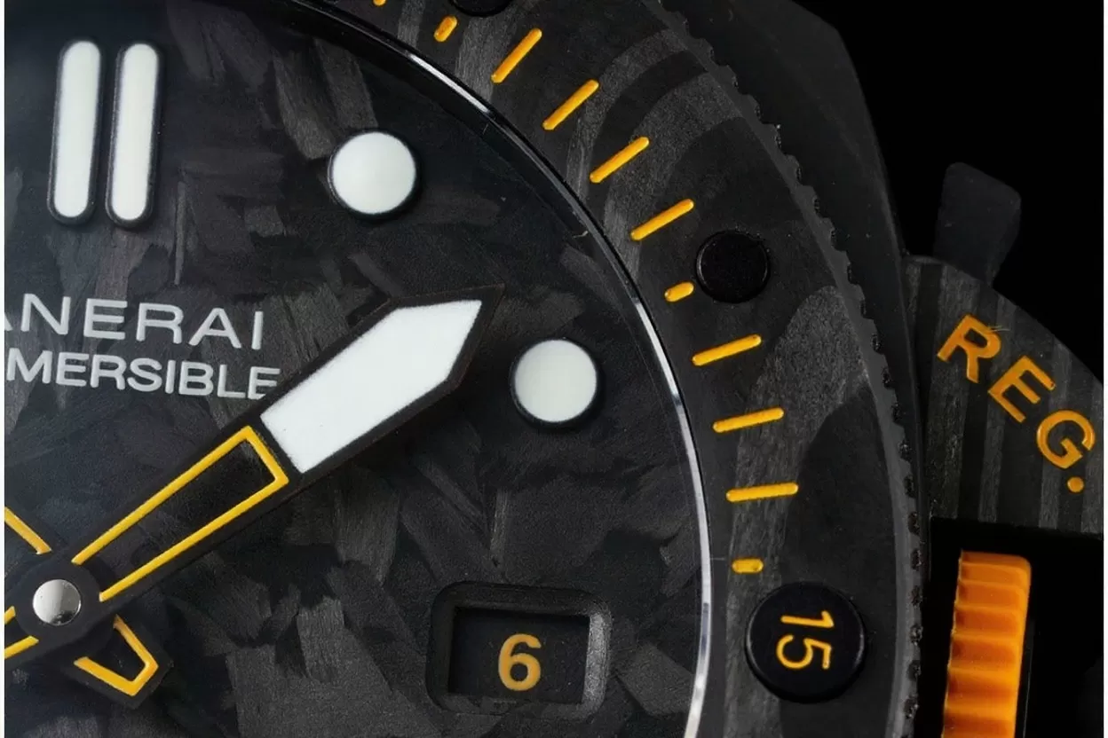 Submersible PAM1324 44mm Carbon / RU Black Dial VSF P9011 - Image 8