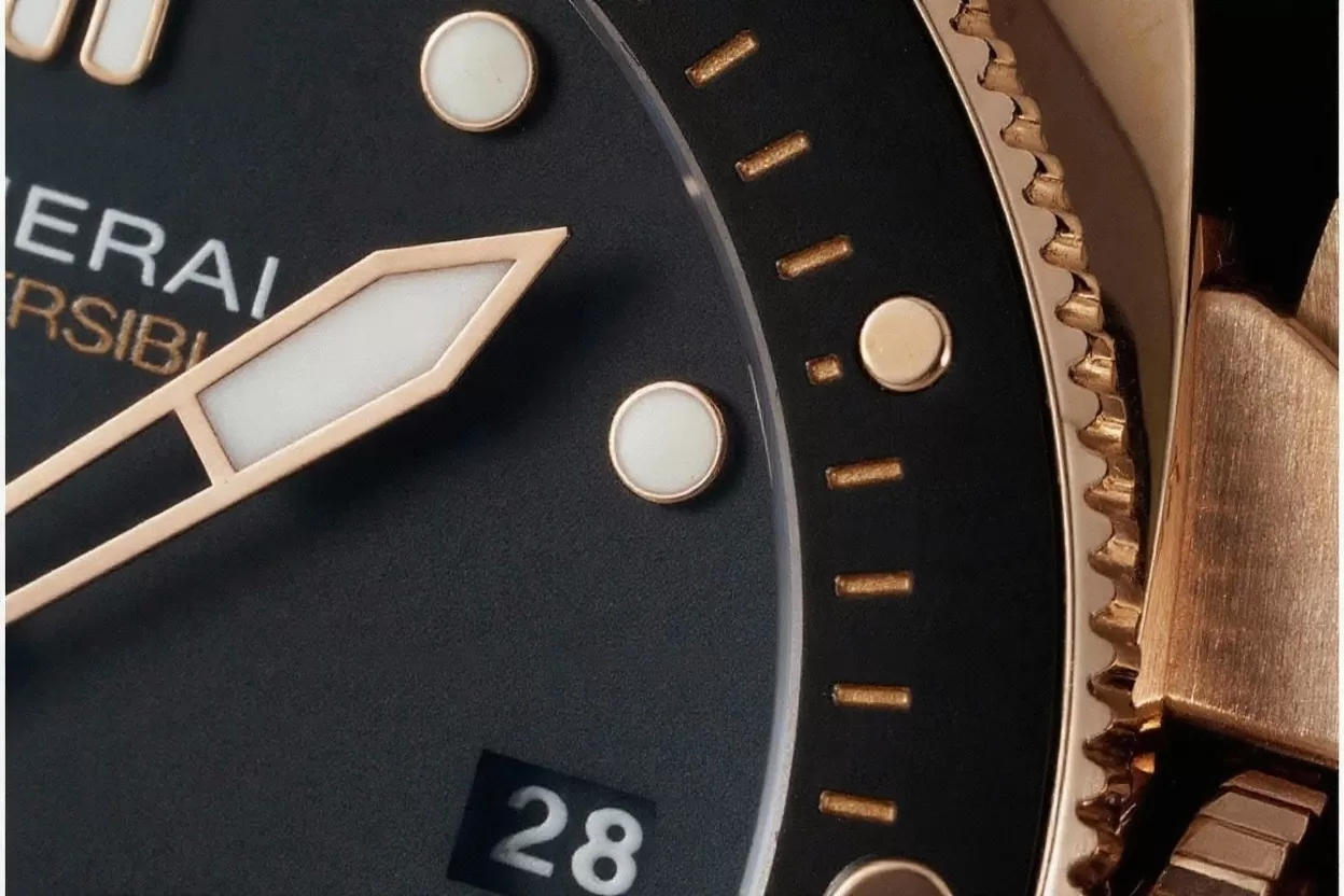 Submersible PAM2164 42mm RG / RU Black Dial VSF P900 - Image 4