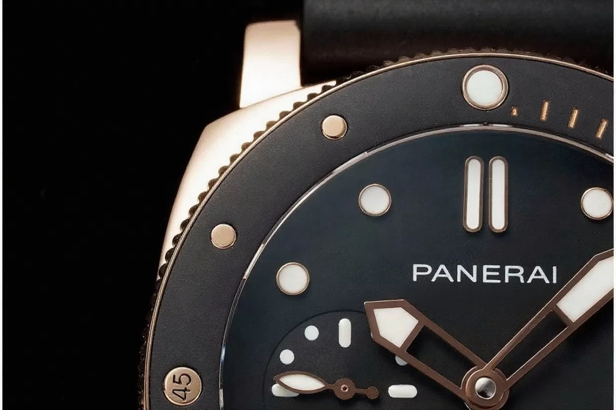 Submersible PAM2164 42mm RG / RU Black Dial VSF P900 - Image 6
