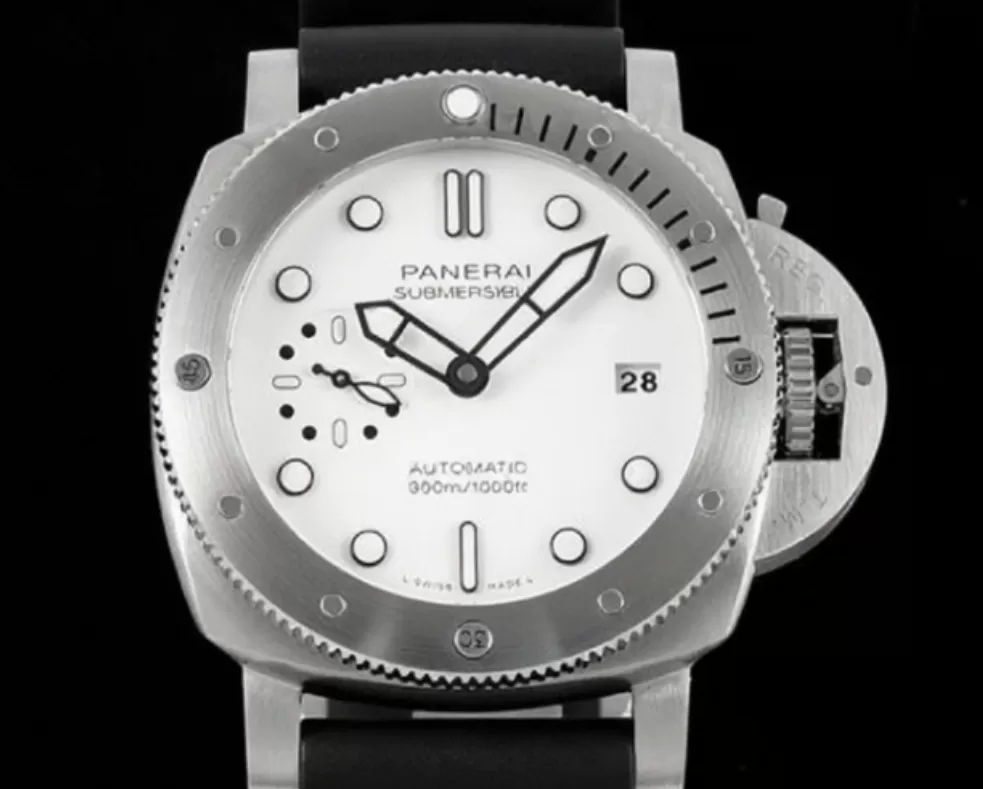 Submersible PAM2223 42mm SS / RU White Dial VSF P900 - Image 2